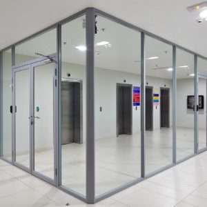 Стальной противопожарный витраж / серия FRM7308