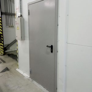 Противопожарная однопольная глухая дверь / серия FRM7262